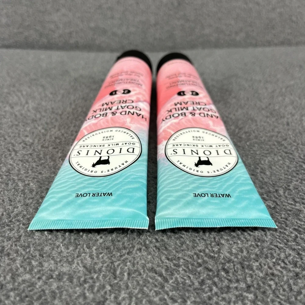 2x Dionis Hand & Body Goat Milk Cream‎ Moisturizing Treatment Water Love 3.3 Oz